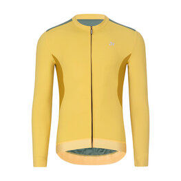 HOLOKOLO maillot de invierno de manga larga - SPECIAL - amarillo/verde
