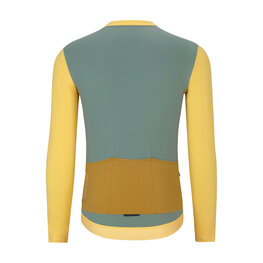 HOLOKOLO maillot de invierno de manga larga - SPECIAL - amarillo/verde