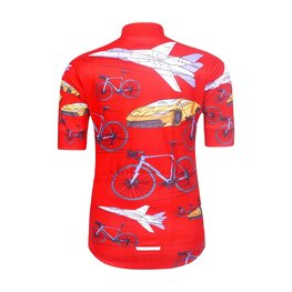 HOLOKOLO jersey de manga corta - SPEED - rojo