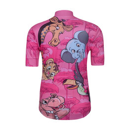 HOLOKOLO jersey de manga corta - SAFARI - rosa/multicolor