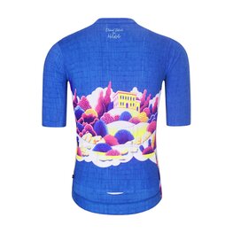 HOLOKOLO jersey de manga corta - VOYAGE - azul/multicolor