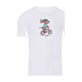 NU. BY HOLOKOLO Camiseta de manga corta - PEDAL POWER - blanco