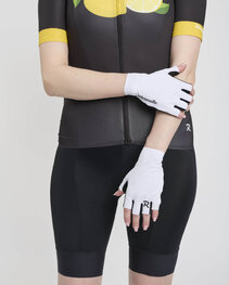RIVANELLE guantes de dedos cortos - ELEGANCE TOUCH - blanco