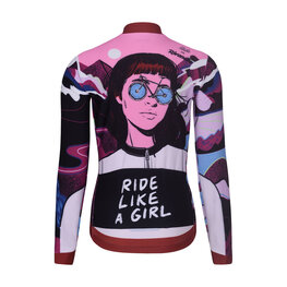 RIVANELLE maillot de invierno de manga larga - SUNSET WINTER - rosa/multicolor