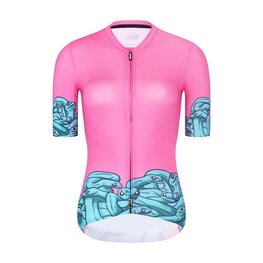 RIVANELLE jersey de manga corta - MEDUSA - rosa/turquesa
