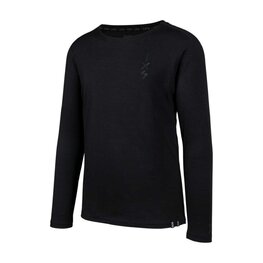 IXS maillot de verano de manga larga - FLOW MERINO LS - negro