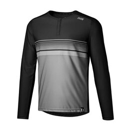 IXS maillot de verano de manga larga - FLOW LITE 1.0 - negro/gris