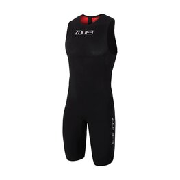 ZONE3 monos - STEAMLINE - negro/rojo