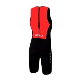 ZONE3 monos - STEAMLINE - negro/rojo
