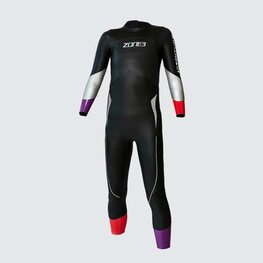 ZONE3 monos - ADVENTURE WETSUIT  - negro