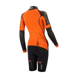 ZONE3 monos - VERSA - negro/naranja