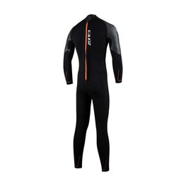 ZONE3 monos - ACTIVE-FLEX  - negro/naranja