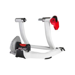 ELITE bicicleta estática - QUBO FLUID - blanco/rojo/negro