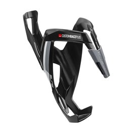 ELITE cesto para botellas - CUSTOM RACE PLUS - negro/blanco