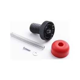 ELITE recambio - FLEX FEET - negro/rojo