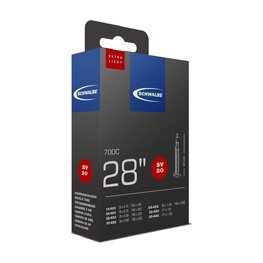 SCHWALBE Alma - SV20 700x18/25C FV 40mm - negro