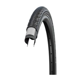 SCHWALBE chaqueta - DELTA CRUISER PLUS (40-622) 28x1.50 700x38C ACTIVE - negro