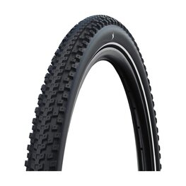 SCHWALBE chaqueta - ADVANCER HYBRID 27.5x2.25  - negro