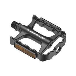 LONGUS pedales - PREMIUM MTB AL - negro