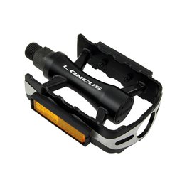 LONGUS pedales - GLARE MTB AL - negro