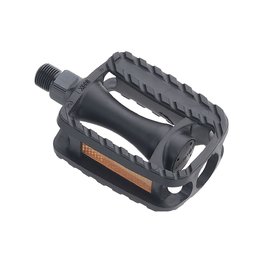 LONGUS pedales - KID 1/2 PP - negro