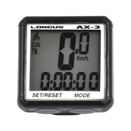 LONGUS ciclocomputadora - CYKLO COMPUTER AX-3 - negro