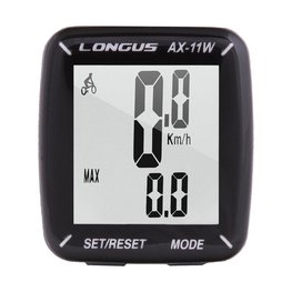 LONGUS ciclocomputadora - CYKLO COMPUTER AX-11W - negro