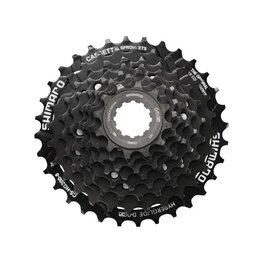 SHIMANO casete - CASSETTE HG200 8 12-32 - negro