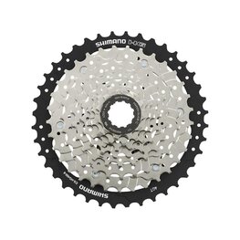 SHIMANO casete - CASSETTE HG400 8 11-40 - plateado/negro