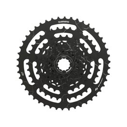 SHIMANO casete - CASSETTE LG300 9 11-46 - negro