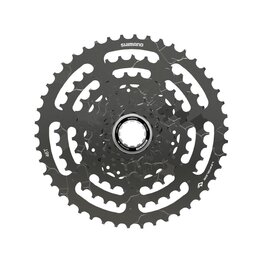SHIMANO casete - CASSETTE LG400 9 11-46 - negro