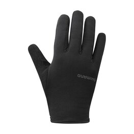 SHIMANO guantes de dedos largos - LIGHT THERMAL - negro