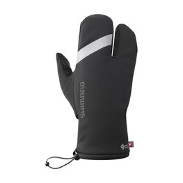 SHIMANO guantes de dedos largos - WINDSTOPPER PRIMALOFT 2x2 - negro