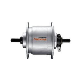 SHIMANO buje delantero con dinamo - DHC3000 36 - plateado