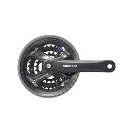 SHIMANO manivelas con convertidor - ACERA 175mm 42/32/22 - negro
