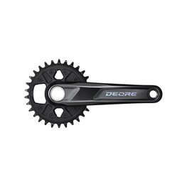 SHIMANO manivelas con convertidor - DEORE M6120 175mm 30 - negro