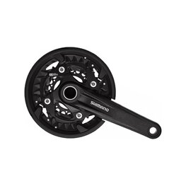 SHIMANO manivelas con convertidor - MT500 40-30-22 3x10 - negro