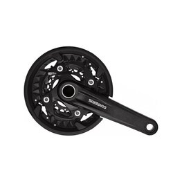 SHIMANO manivelas con convertidor - MT500 175mm 40/30/22 - negro