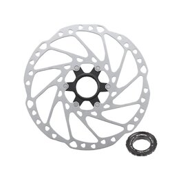 SHIMANO disco de freno - DEORE RT64 203mm - plateado