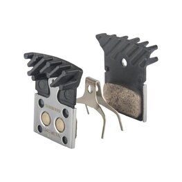 SHIMANO pastillas de freno - BRAKE PADS L04C - plateado