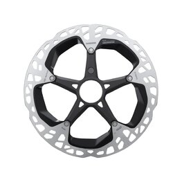 SHIMANO disco de freno - DISC RT-EM910 203mm - plateado/negro