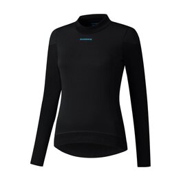 SHIMANO camiseta de manga larga - BEAUFORT LONG - negro