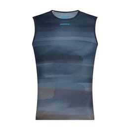 SHIMANO camiseta sin mangas - VERTEX PRIMA SL PRINTED - azul