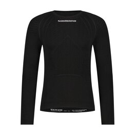 SHIMANO camiseta de manga larga - VERTEX LONG - negro