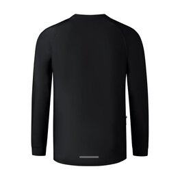 SHIMANO maillot de verano de manga larga - MYOKO LONG WARM - negro