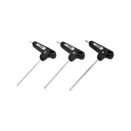 PRO juego de llaves - T-WRENCHES 2/2,5/3mm - negro