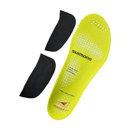 SHIMANO plantillas para zapatillas de ciclismo -  S-PHYRE CF  - amarillo