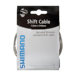 SHIMANO alambre radiante - CABLE 1,2x2100 mm - plateado