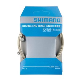 SHIMANO cable de freno - BRAKE CABLE ROAD 1,6x2050mm - plateado