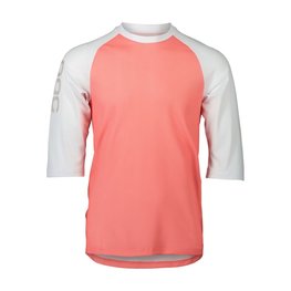 POC maillot de verano de manga larga - MTB PURE  - rojo/blanco